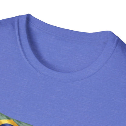 Brazil Estamos com a Venezuela T-Shirt | Waving Venezuela Flag Design