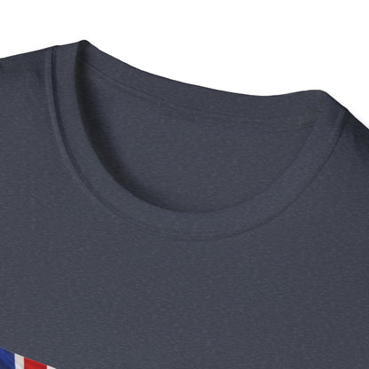 Venezuelan-British Flag T-Shirt — Dual Heritage Waving Flag Tee