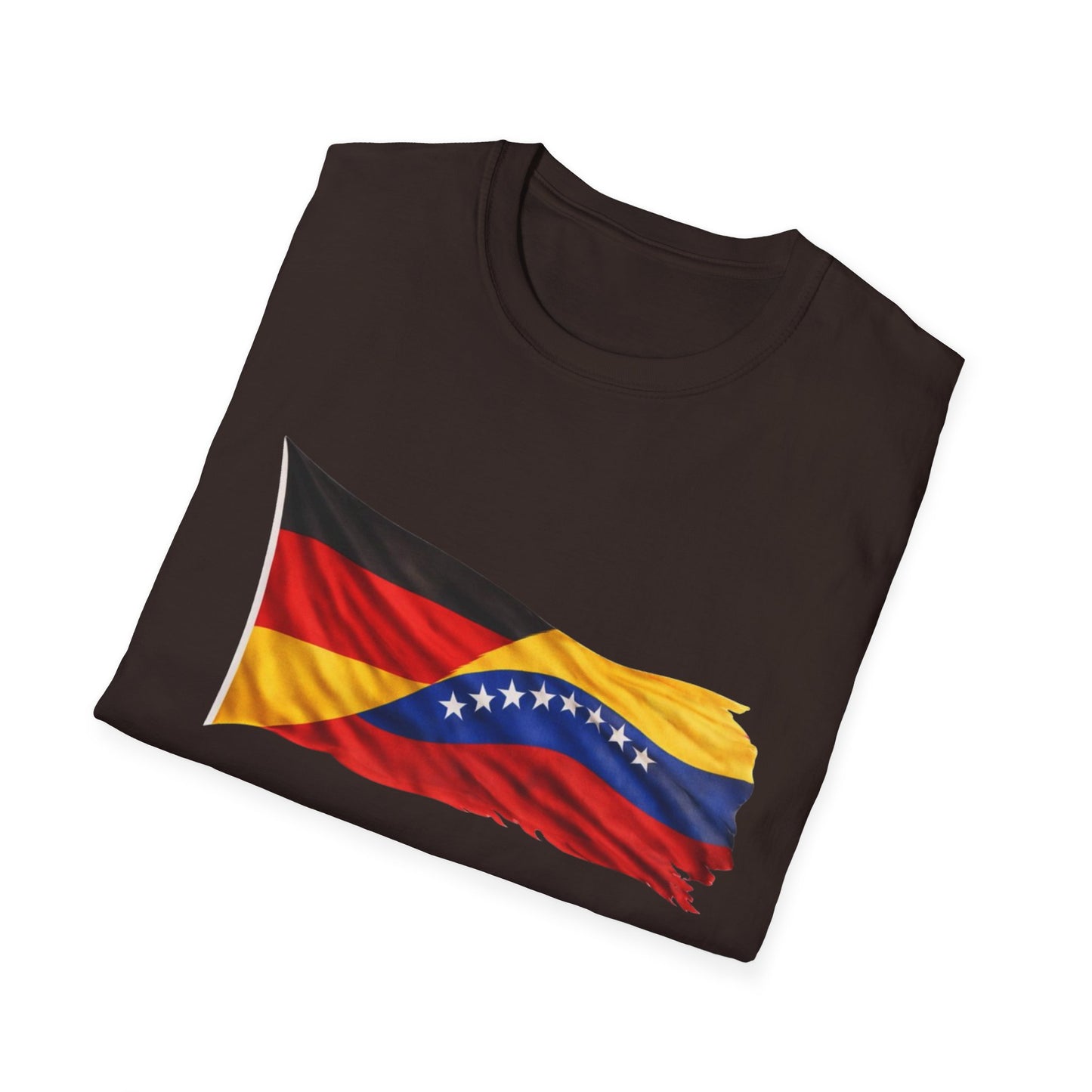 Venezuela Germany Flag Wave T-Shirt