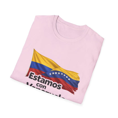 Colombia Estamos con Venezuela T-Shirt | Venezuelan Flag, Patriotic Shirt