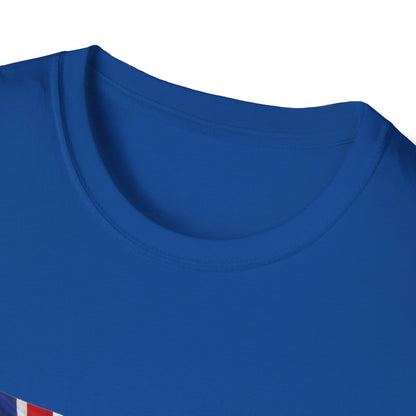 Venezuelan-British Flag T-Shirt — Dual Heritage Waving Flag Tee