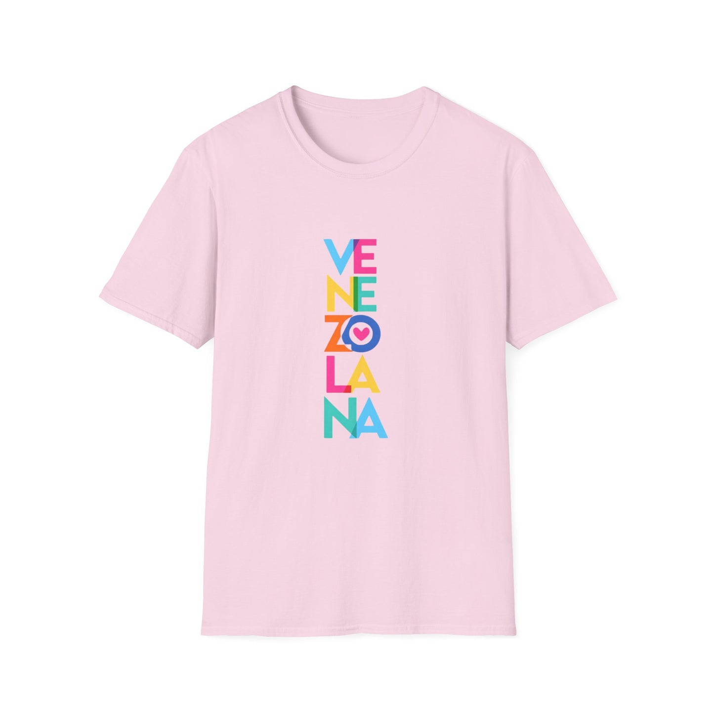 Venezolana Vertical Color Block T-Shirt | Venezuela Pride