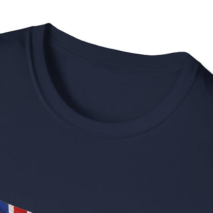 Venezuelan-British Flag T-Shirt — Dual Heritage Waving Flag Tee