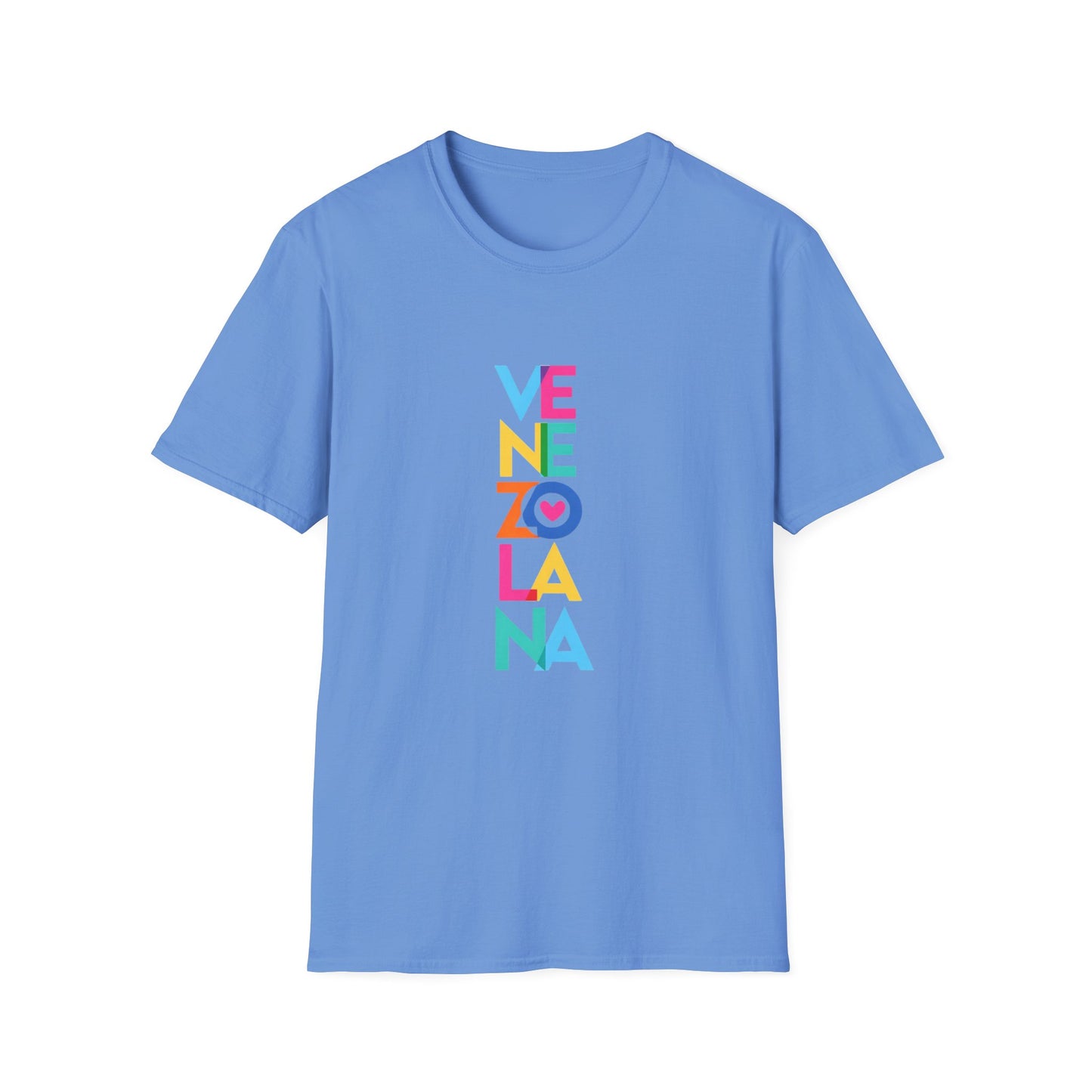 Venezolana Vertical Color Block T-Shirt | Venezuela Pride