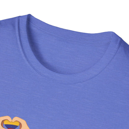 Estamos Contigo Venezuela T-Shirt | Heart Hands, Spanish Support Tee