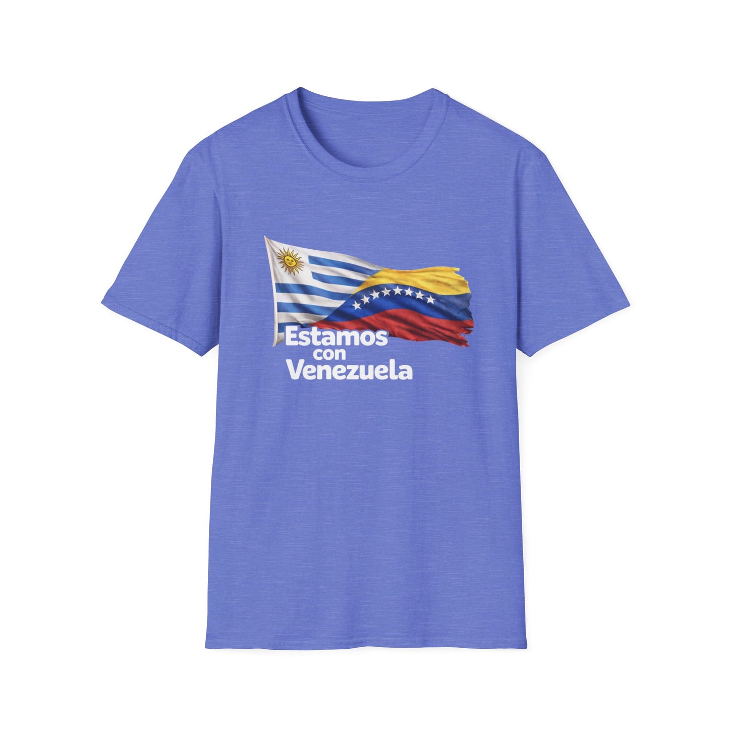 Uruguay Estamos con Venezuela T-Shirt | Venezuelan flag design, solidarity tee