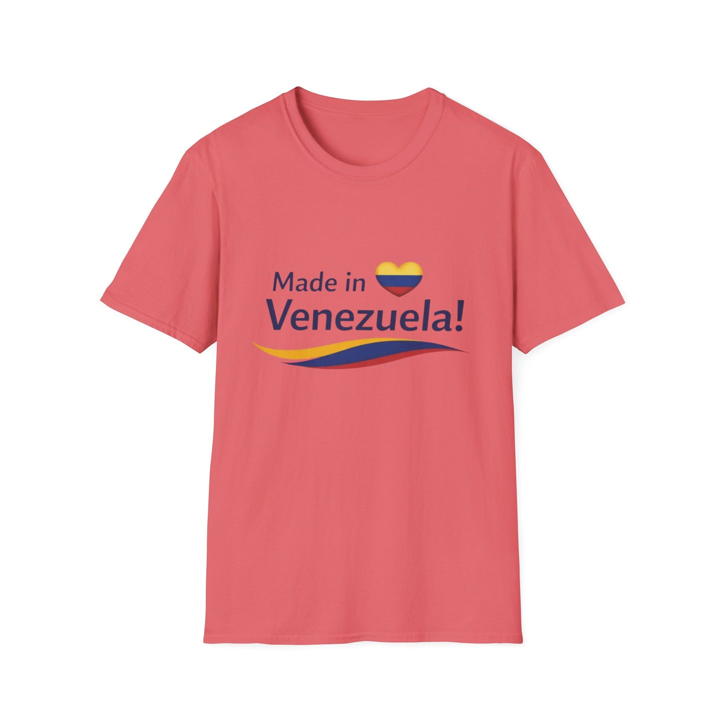 Made in Venezuela T-Shirt | Venezuela Flag Heart, Venezuelan Pride