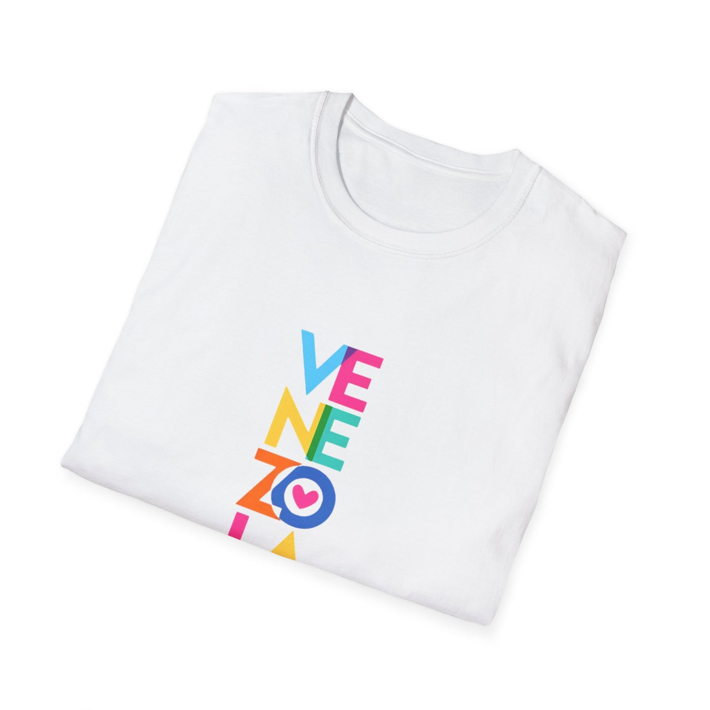 Venezolana Vertical Color Block T-Shirt | Venezuela Pride