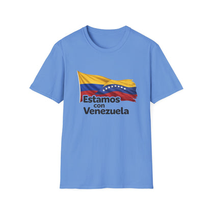 Colombia Estamos con Venezuela T-Shirt | Venezuelan Flag, Patriotic Shirt