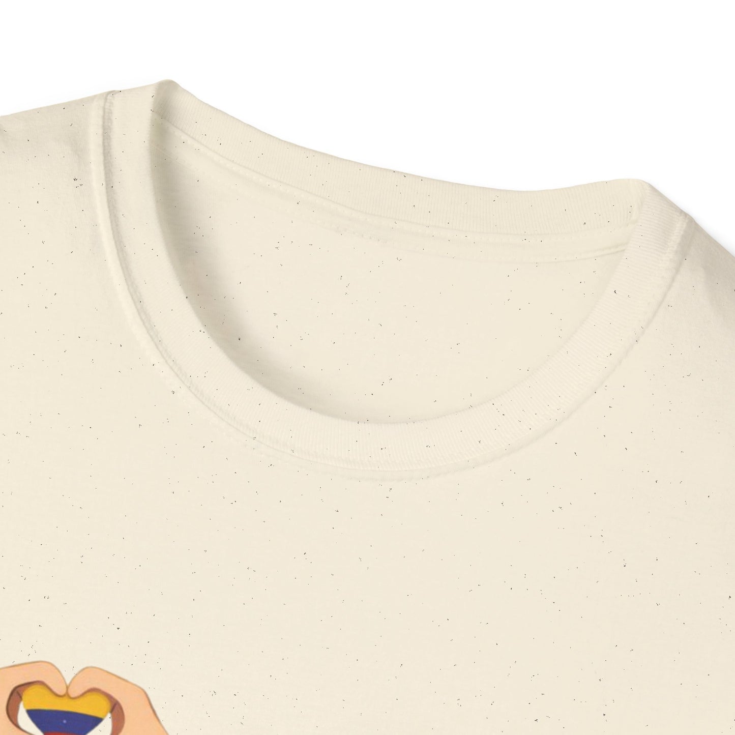 We're with you Venezuela T-Shirt | Heart Hands, Support, Venezuelan Colors