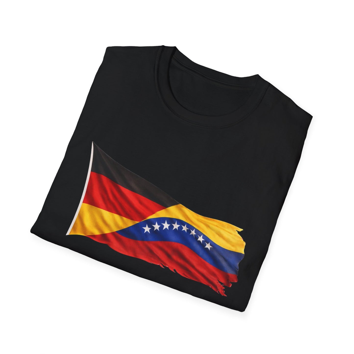 Venezuela Germany Flag Wave T-Shirt