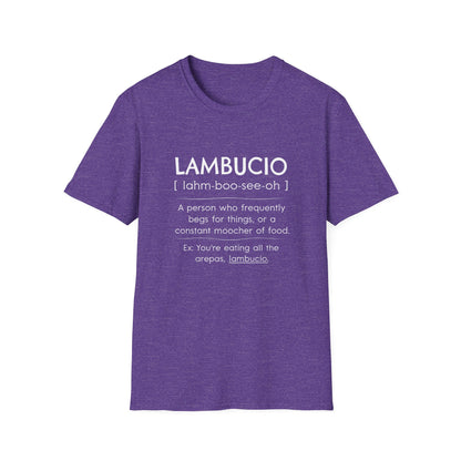 Lambucio definition T-Shirt | Funny Foodie Phrase Tee