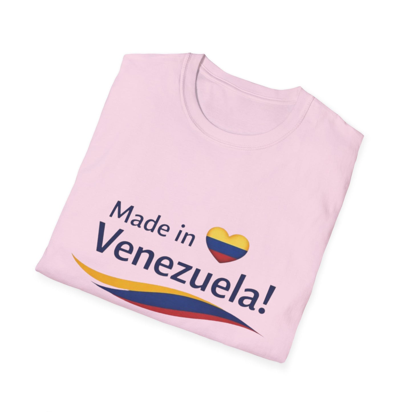 Made in Venezuela T-Shirt | Venezuela Flag Heart, Venezuelan Pride