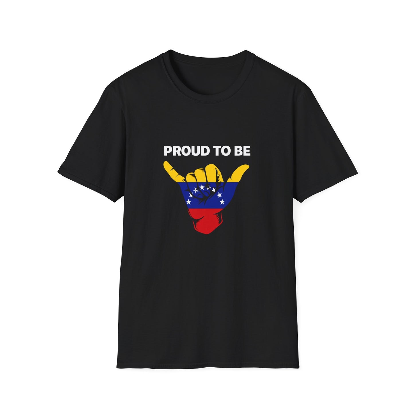 Proud to be Venezuelan T-Shirt | Venezuela Flag Shaka Graphic