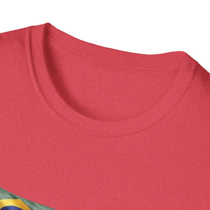 Brazil Estamos com a Venezuela T-Shirt | Waving Venezuela Flag Design