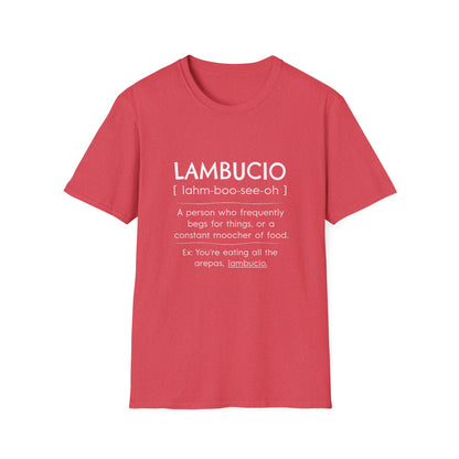 Lambucio definition T-Shirt | Funny Foodie Phrase Tee