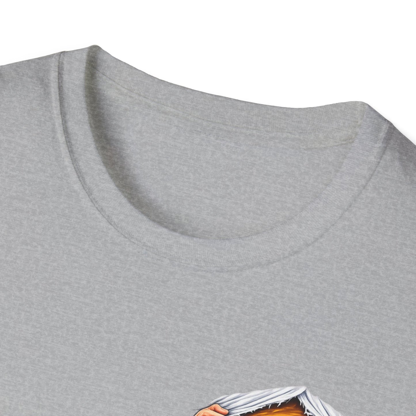 Venezuelan Flag Heart Rip-Tear T-Shirt | Venezuela Chest Reveal