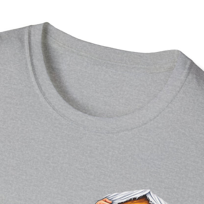 Venezuelan Flag Heart Rip-Tear T-Shirt | Venezuela Chest Reveal
